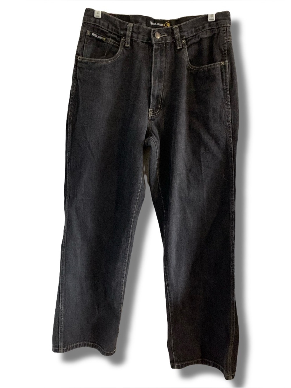 VTG Y2K Mecca Baggy Darkwash Jeans Size 34